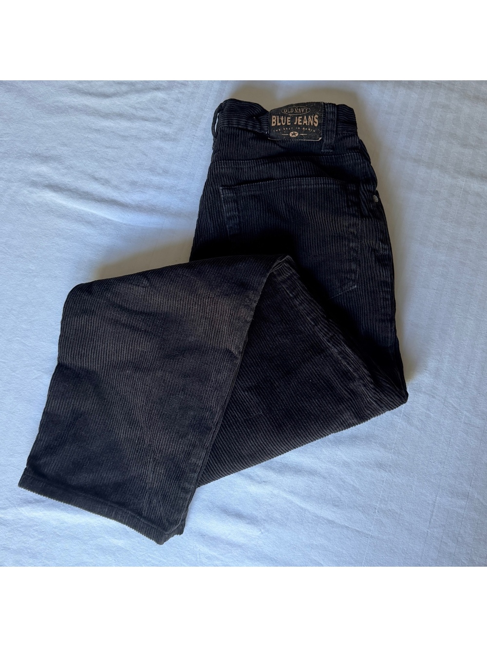Vintage 90s/00s Old Navy Black Corduroy Jeans | Baggy Carpenter Fall Pants